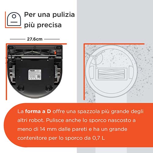 Neato robot aspirapolvere
